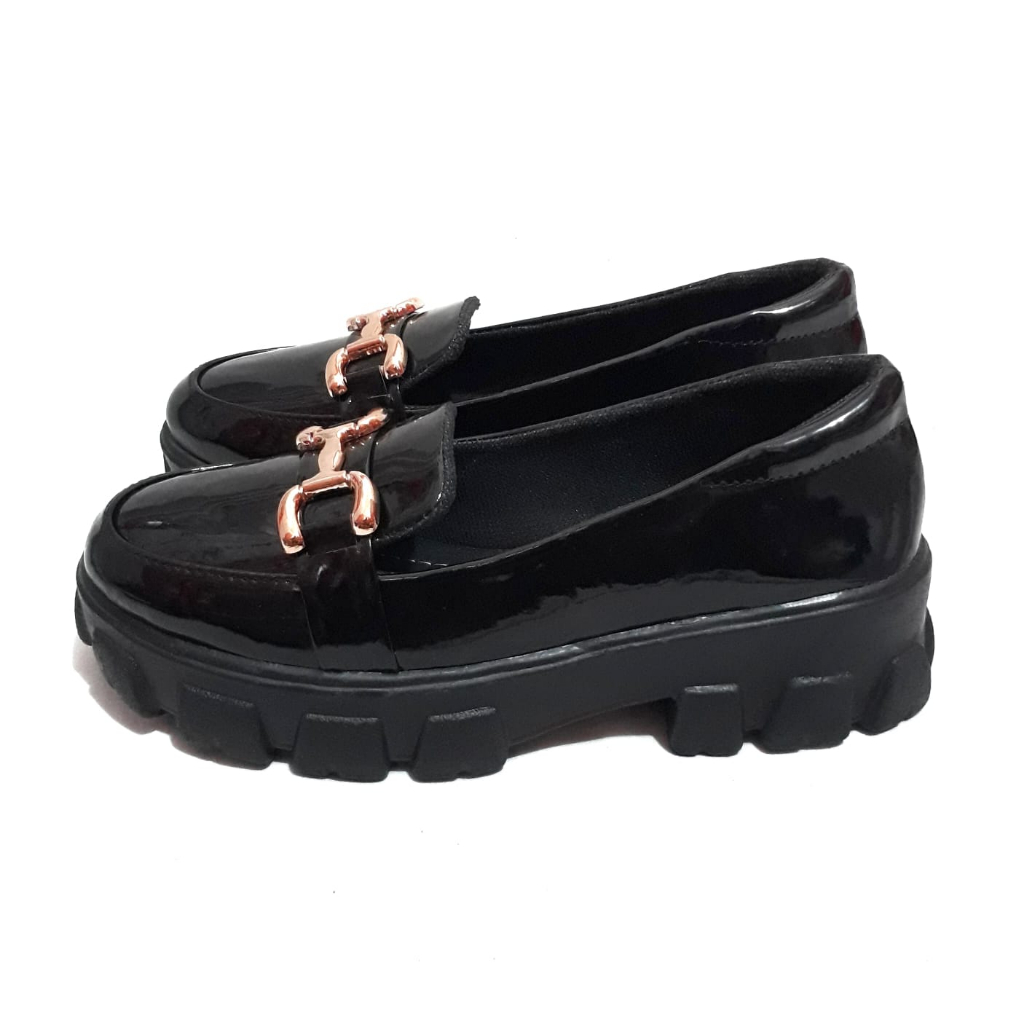 Jukasih - Sepatu Wanita VILNY Sepatu Loafer sol tinggi