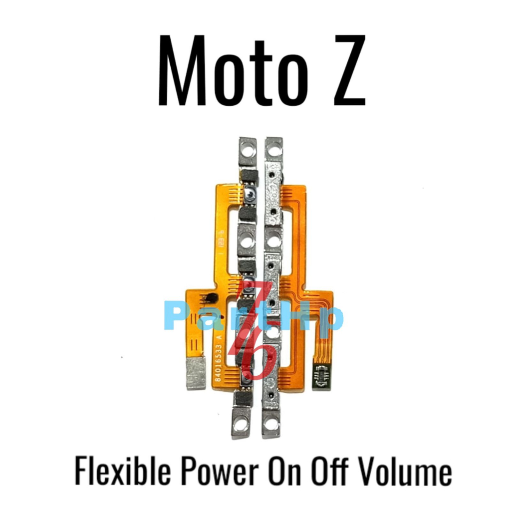 Flexible Konektor Power On Off + Volume Moto Z / XT1650 / XT1650-05 - Flexibel Fleksibel Fleksible C