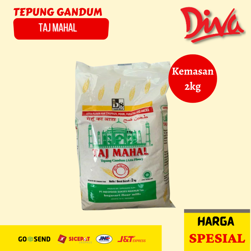 

[2kg] Tepung Gandum Taj Mahal | Wheat Bran