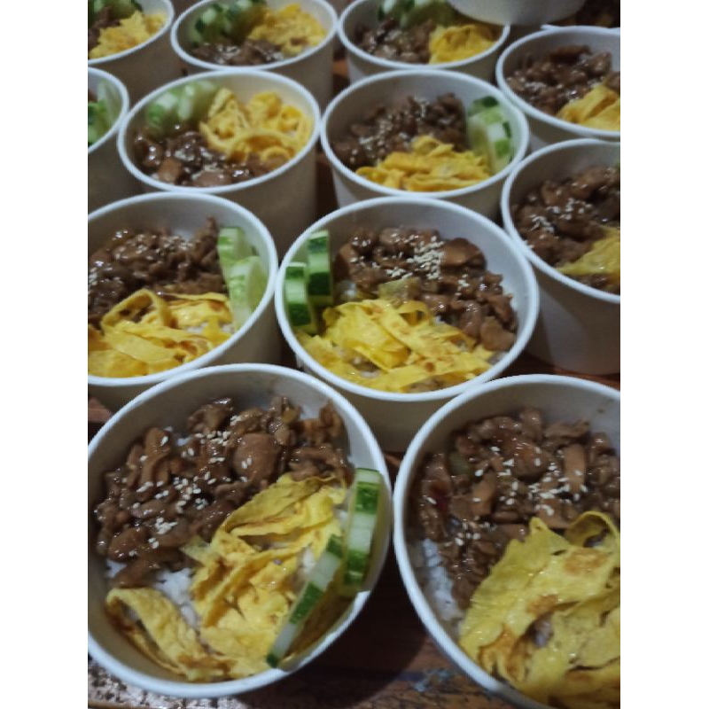 

Rice bowl ayam teriyaki