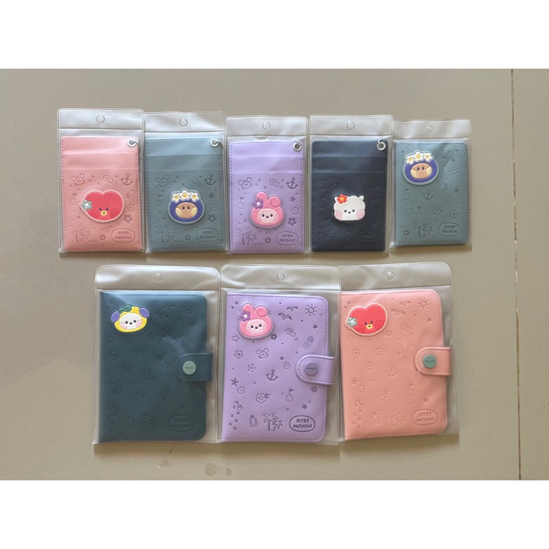 BT21 Passport Case Cardcase Card holder cahol Minini New Monopoly tata rj mang shooky cooky koya chi