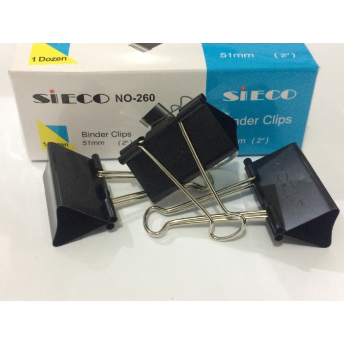 

BINDER CLIP SIECO 260 55MM