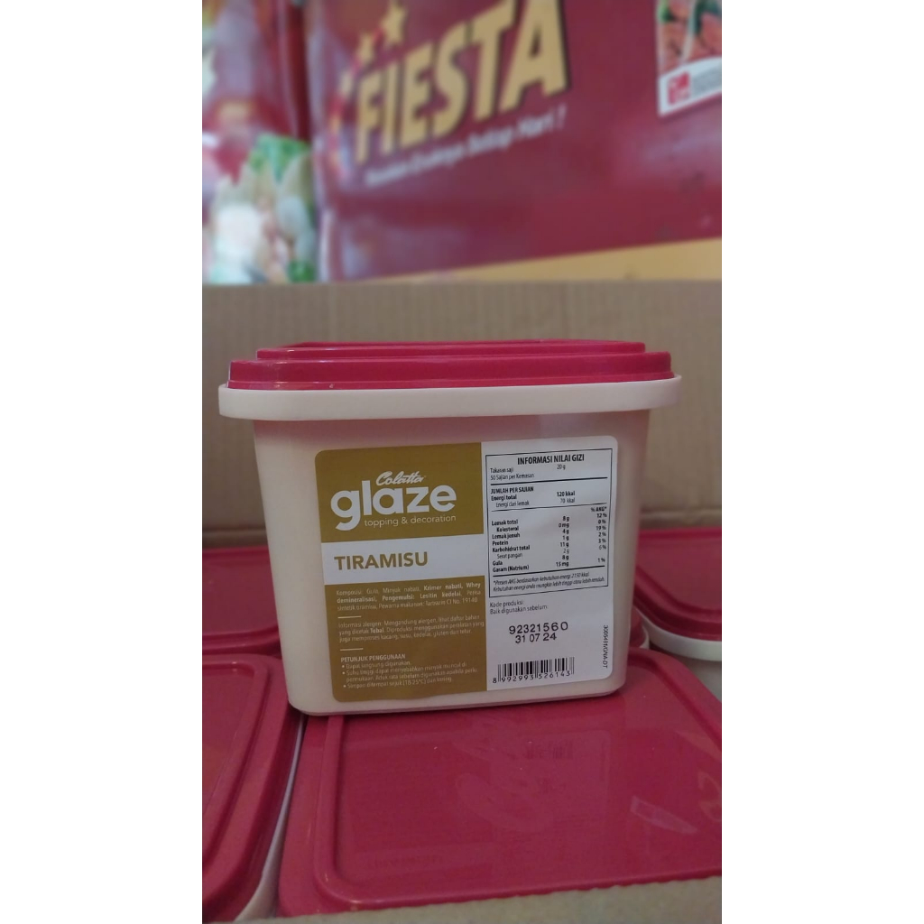 

Glaze Colatta Tiramisu 1kg