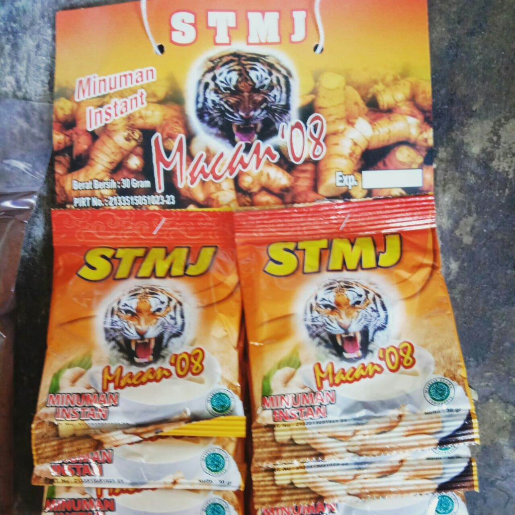 

TERMURAH HERBAL STMJ MACAN 08 ORIGINAL-10 PICIS