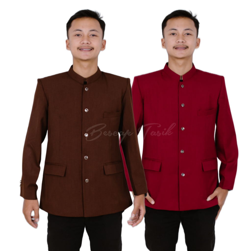 Jas Koko Polos Jasko Polos Premium Jasko Maroon Polos Jasko Coklat Tua Polos