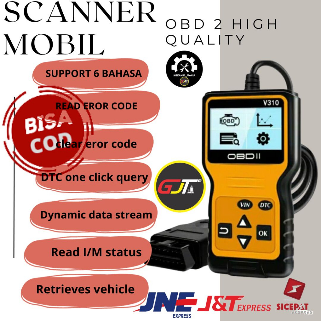 Scanner mobil OBD 2 High Quality