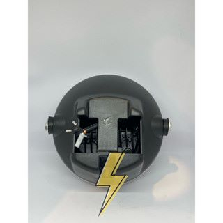 LAMPU DAYMAKER BULAT 7 INCH DENGAN BATOK LED HEADLIGHT CUSTOM JEEP RX KING NINJA WATERPROOF (GT 80)