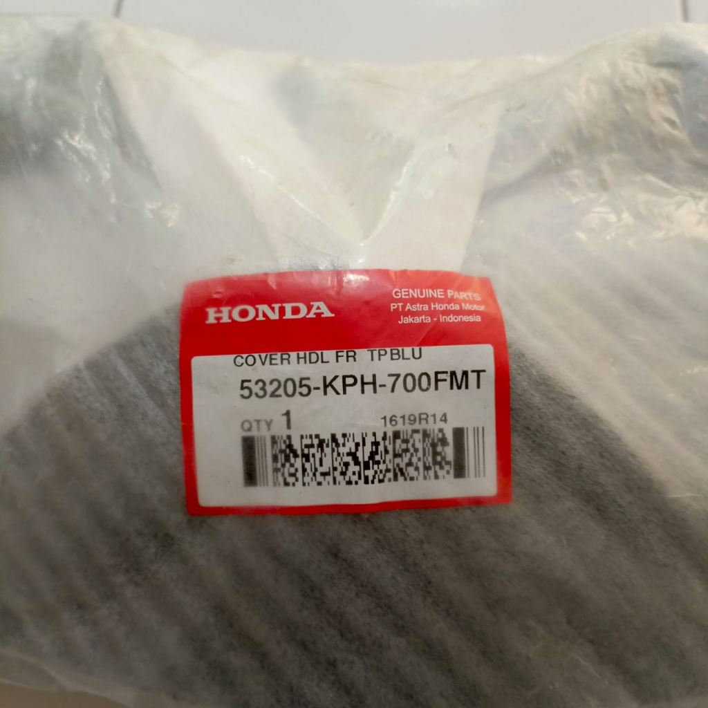 Cover Batok Biru Supra X 125 Injection ORI AHM 53205KPH700FMT