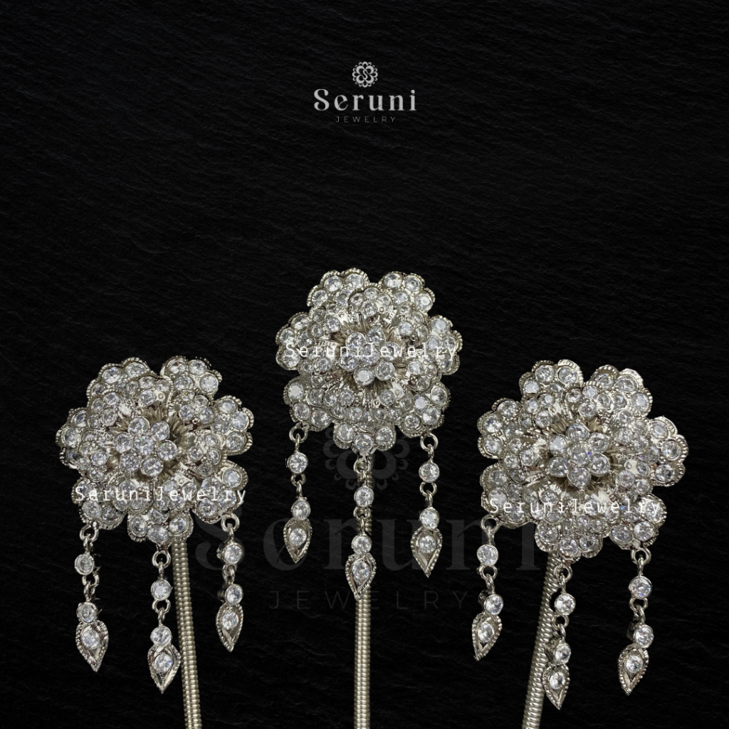 CUNDUK MENTUL KEMBANG GOYANG AKSESORIS PENGANTIN CM01