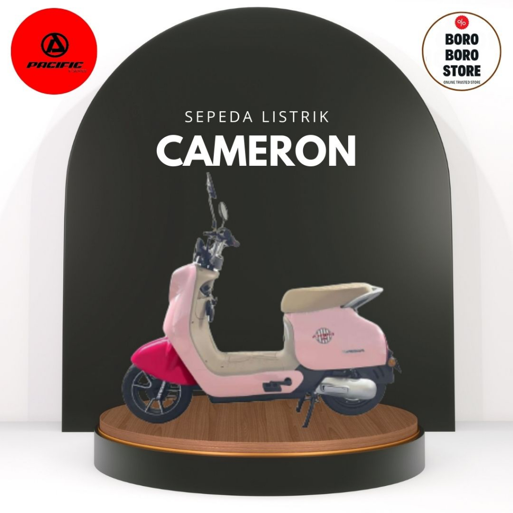 SEPEDA LISTRIK PACIFIC CAMERON 650WATT Garansi Resmi Pacific Exotic