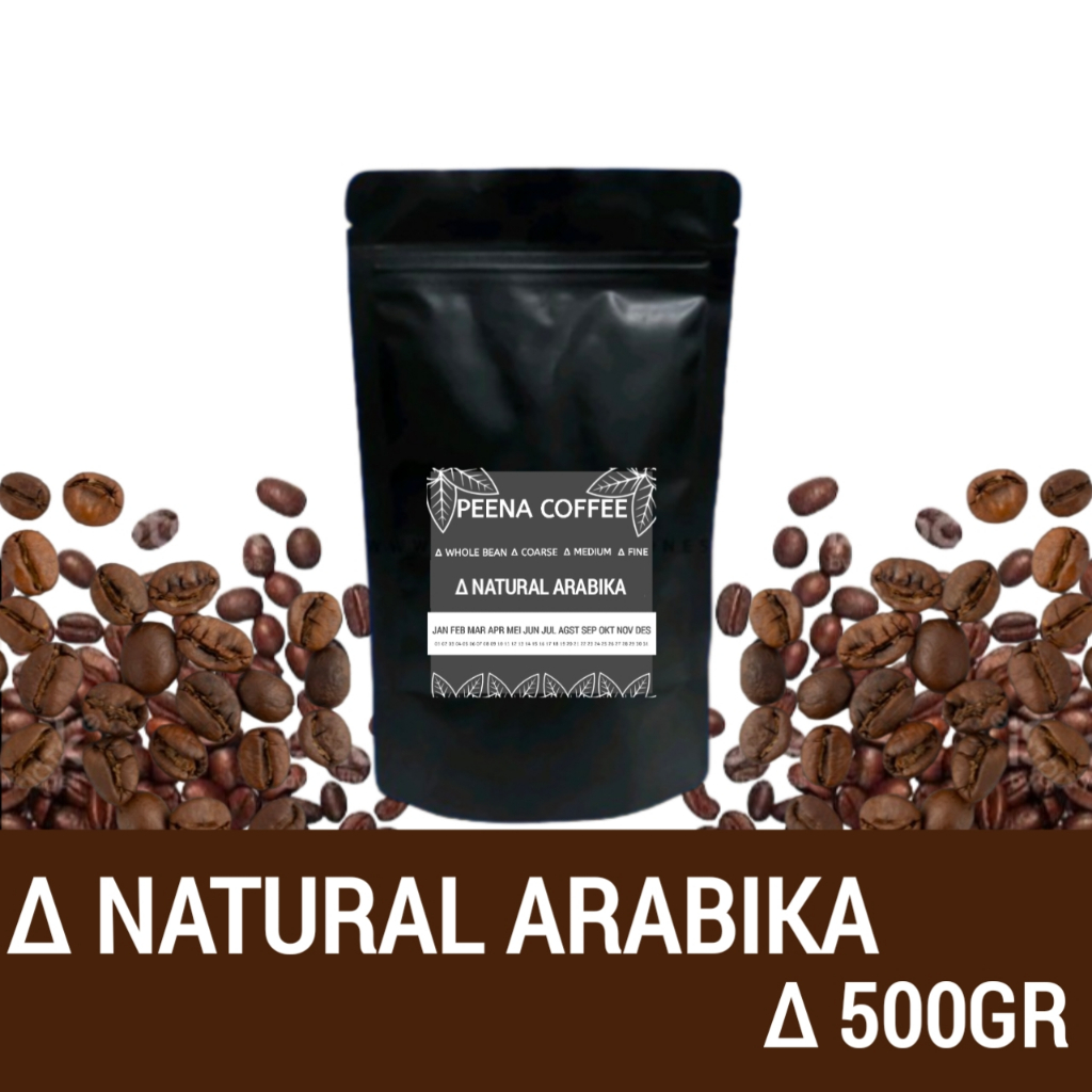 

Kopi Tubruk Peena Bubuk Arabika Espresso Natural Blend Coffee Sakha Roastery 500 Gram
