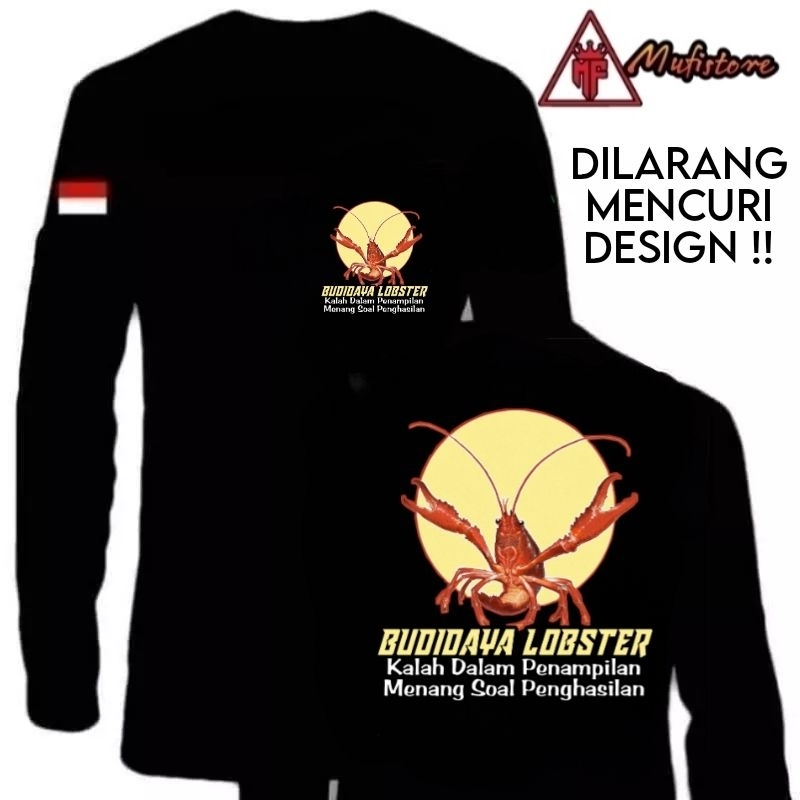 KAOS BUDIDAYA LOBSTER BAHAN ADEM