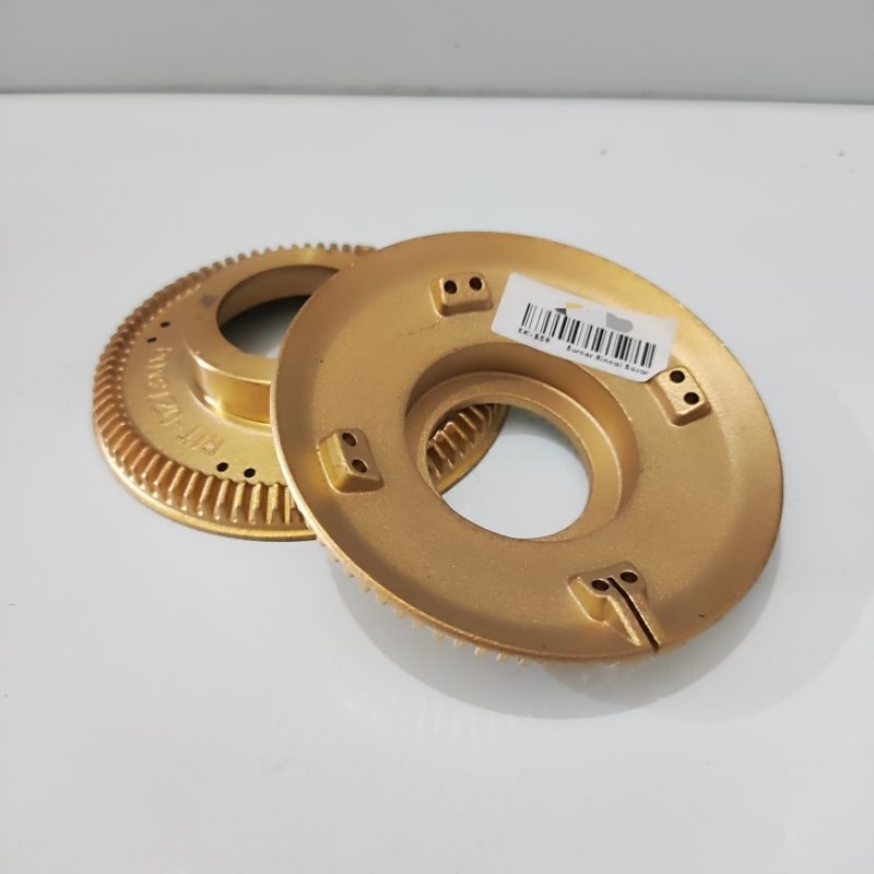 BURNER KUNINGAN KOMPOR RINNAI BESAR ORIGINAL ASLI KUNINGAN 712A 712AF