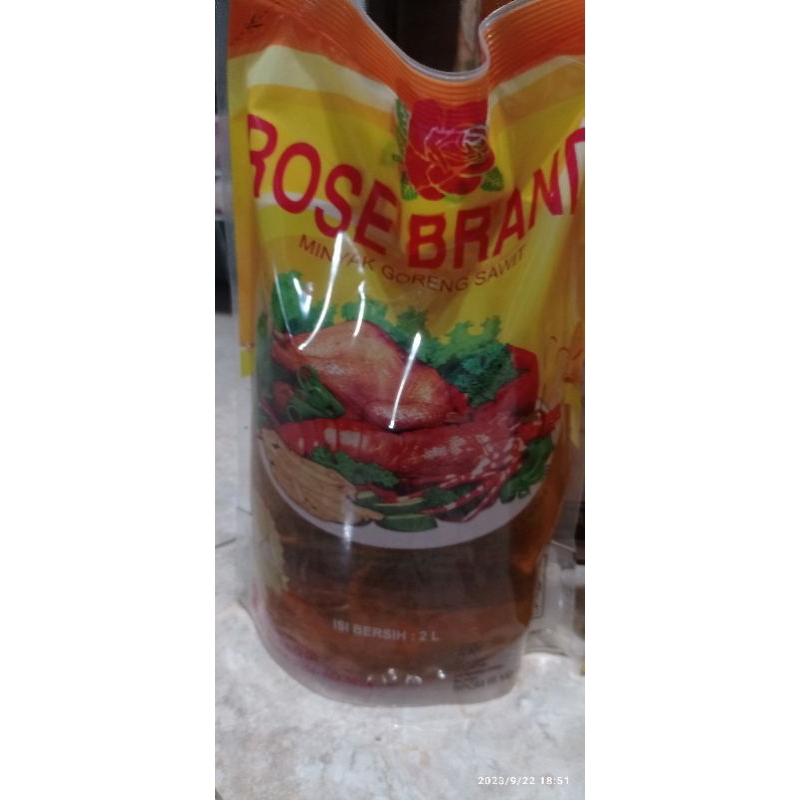 

MINYAK GORENG ROSE BRAND 2LITER