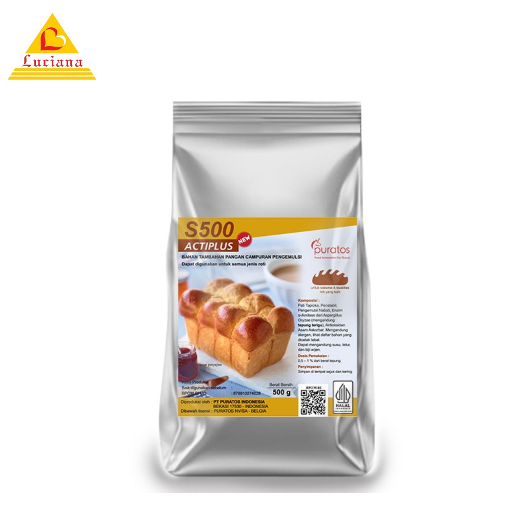 

Puratos Acti-Plus S500 Bread Improver 500Gr