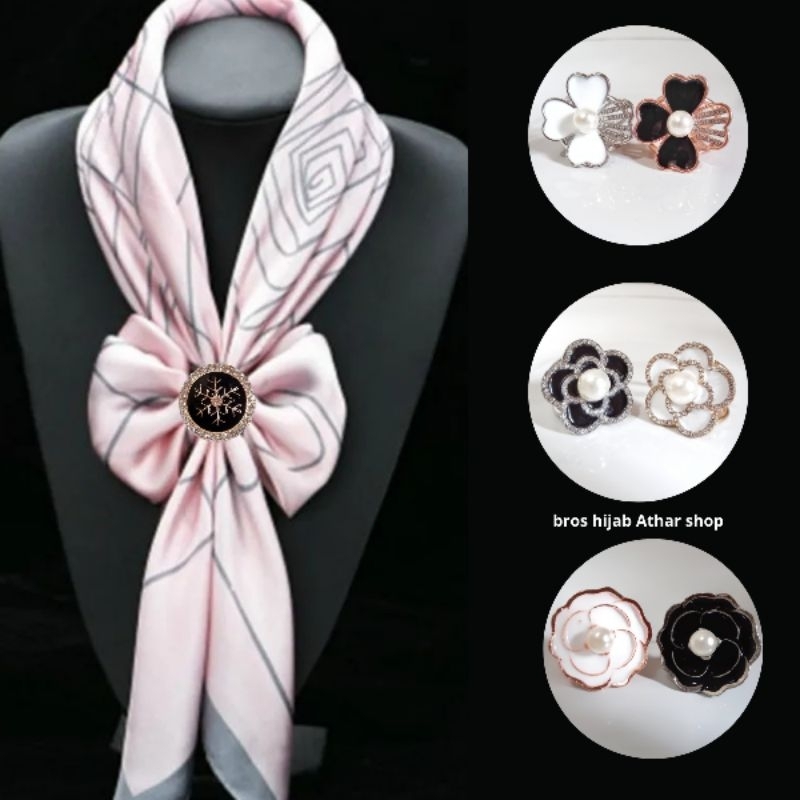 Ring hijab jepit korea/cincin jilbab/bros ring/ring jilbab/bros jepit kerudung