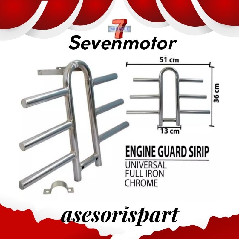 Engine Guard Palang Tiger W175 Cb100 125 Gl pro British Universal