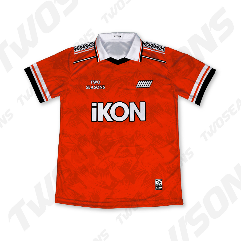 GAMEPLAN - Kaos Dewasa Jersey Vintage Kpop Edition iKON Aesthetic Olahraga Full Print