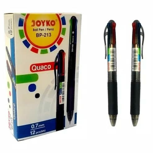 

Pen / Pulpen / Ballpoint Joyko Quaco 4 warna