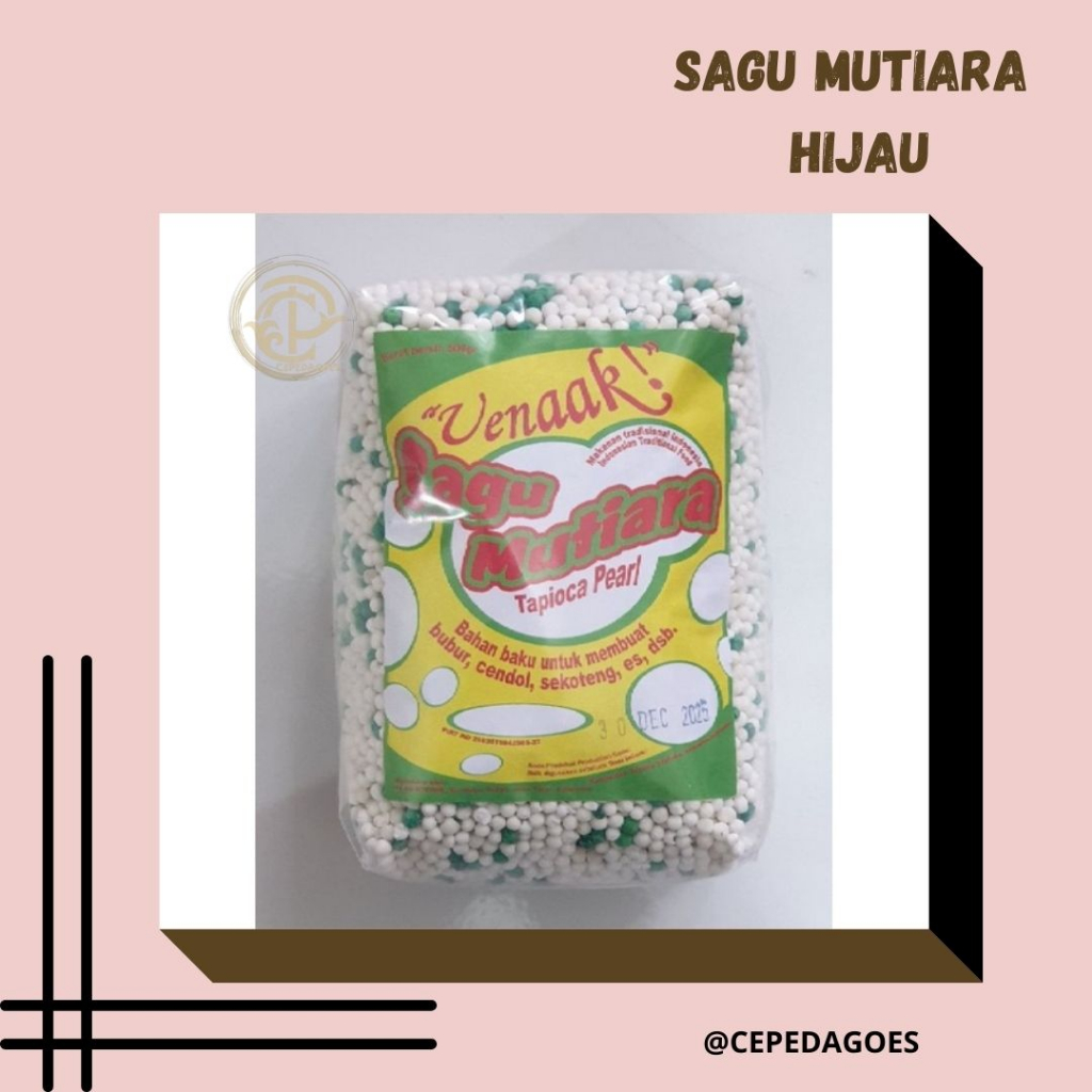 

✦BEST SELLER✦ Sagu Mutiara HIJAU 500 gram || Bahan kue hiasan kue isian ES CENDOL DAWET // Sagu Mutiara HIJAU 500 gram DAPAT digunakan juga untuk puding mutiaraa ueanakk