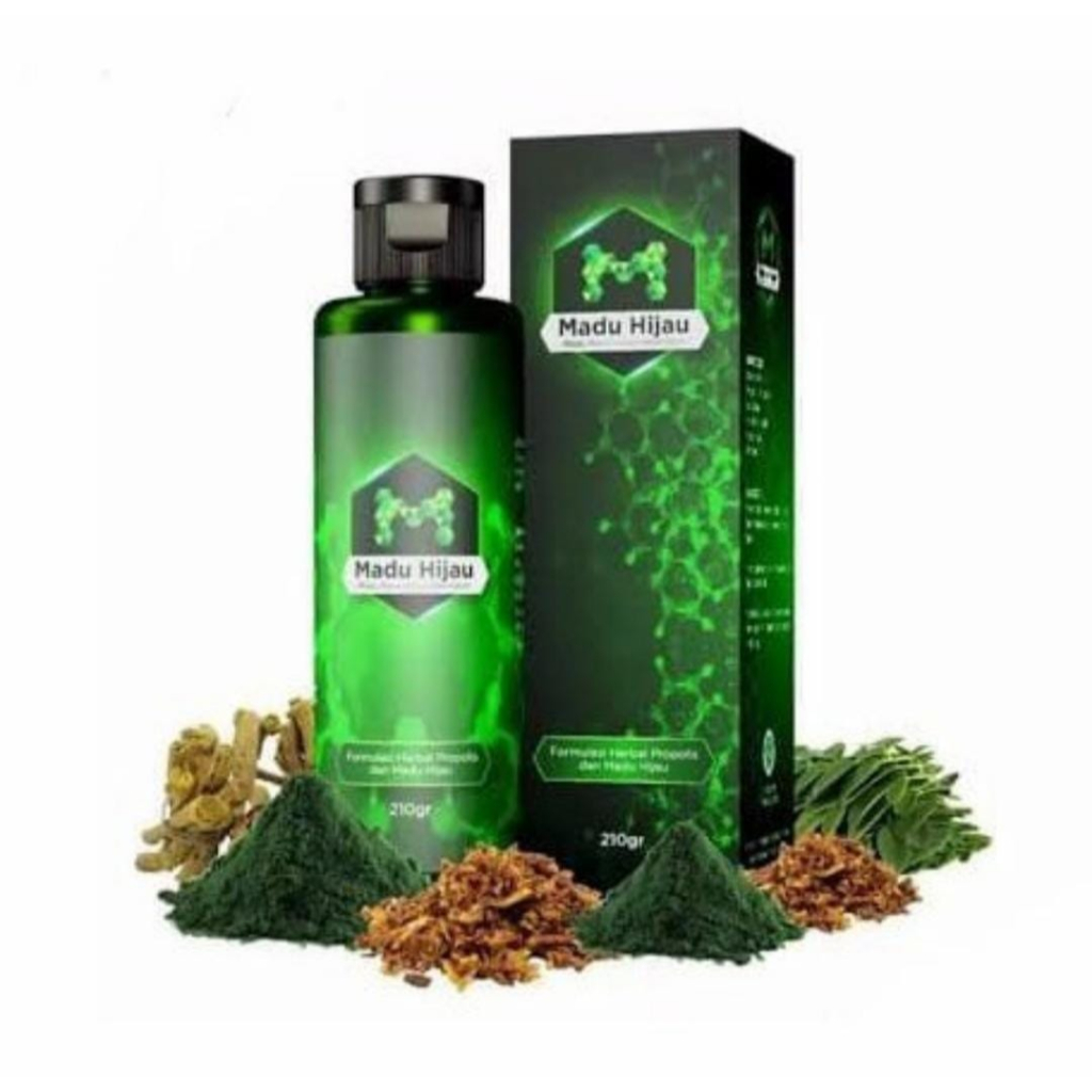 Madu Hijau M Original | Obat Herbal Lambung Dan Sakit Magh 210gr