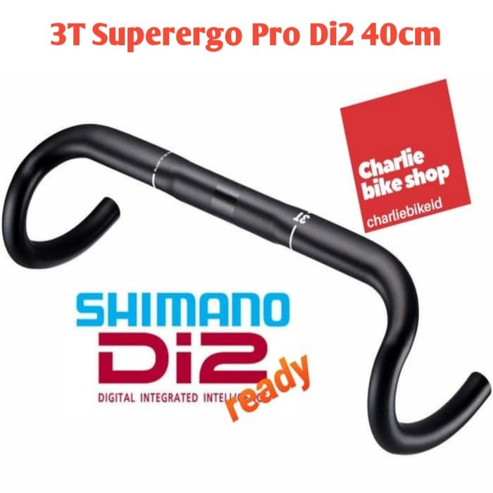 Handlebar Dropbar Alloy 3T Superergo Pro Di2 Optimized 38cm 40cm 42cm 44cm