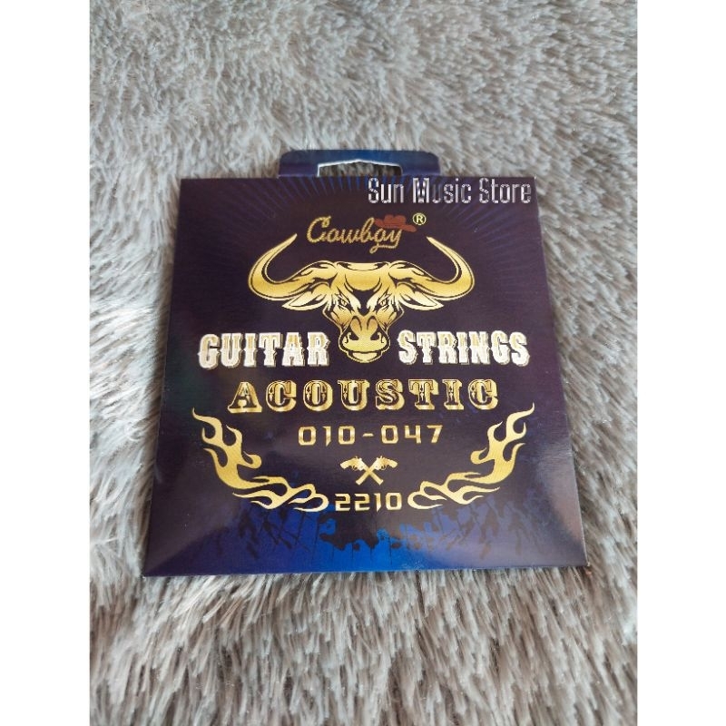 Senar Gitar Akustik Cowboy Original Ukuran 010 - Senar Gitar Akustik Cowboy - Senar Gitar Cowboy