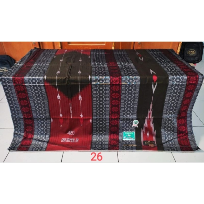 COD / SARUNG RAJA MULIA 420 & 140 FULL SUTRA ori by RAJA MULIA (MS)