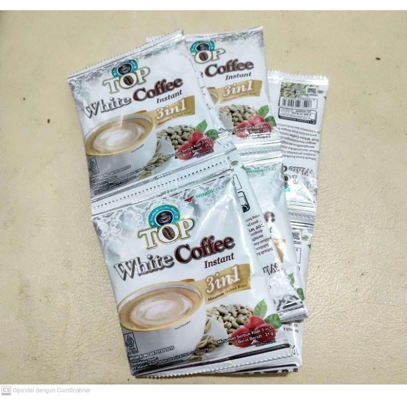 

Top White Coffee 3in1 12x21g