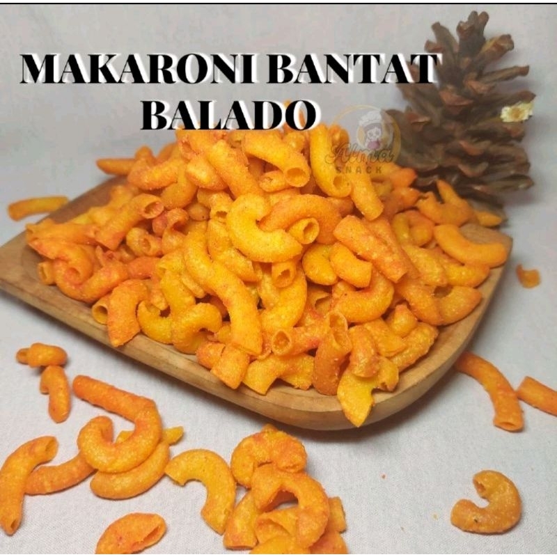 

MAKARONI BANTAT BALADO 250GR/CAMILAN ENAK MURAH