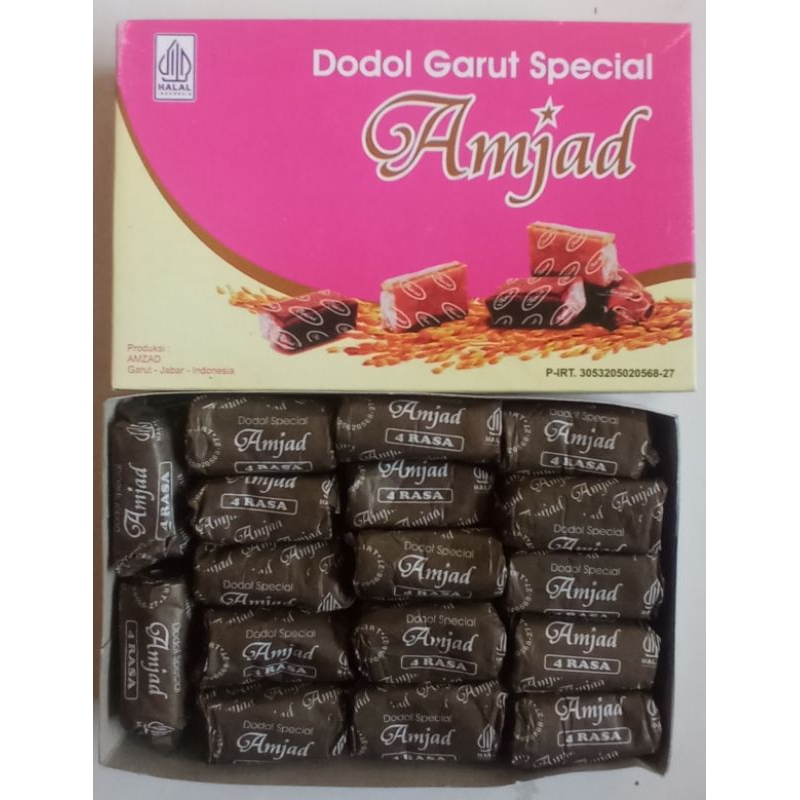 

Dodol Garut Rasa Coklat 500gr (oleh-oleh khas garut)