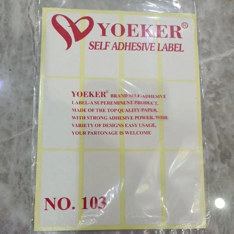

label harga 112 dan label undangan 103