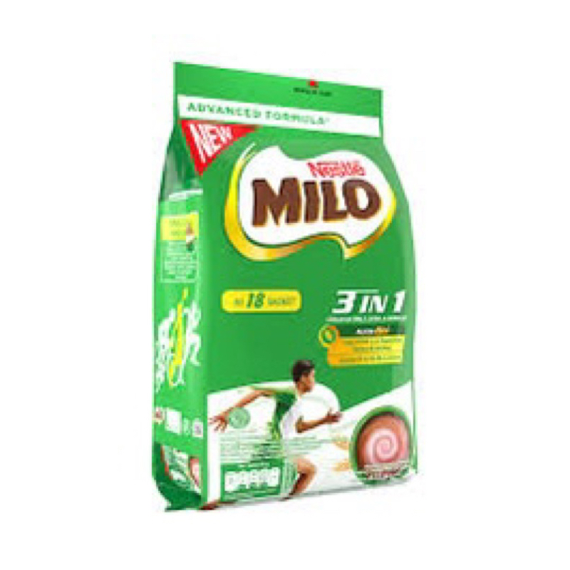 

Milo Nestle 3 in 1 isi 18 sachet