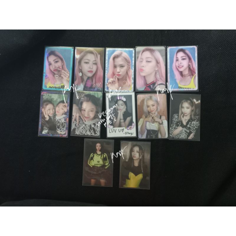 [TAKE ALL / PER SET]  RYUJIN ITZY ALBUM & PHOTOCARD POLAROID RYUJIN ICY