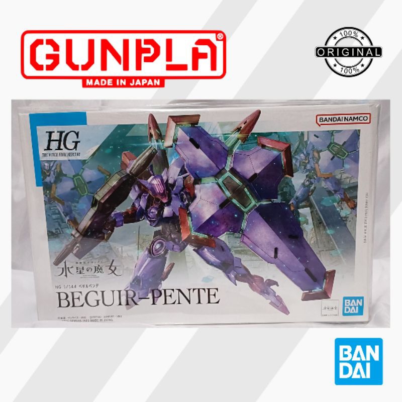 BANDAI Gundam HG 1/144 Beguir Pente The Witch From Mercury Gunpla