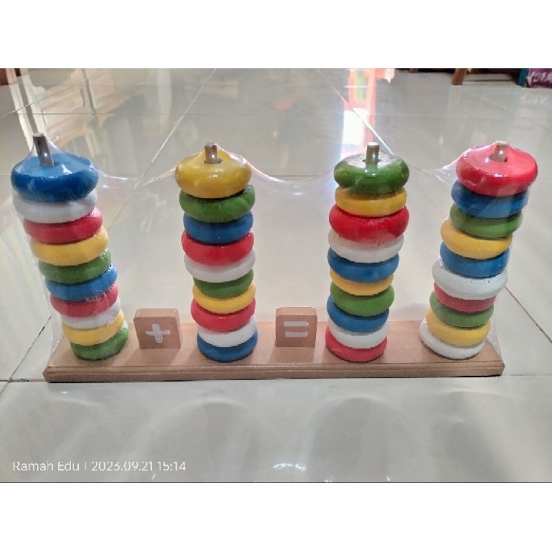 MENARA DONAT HITUNG ISI 40