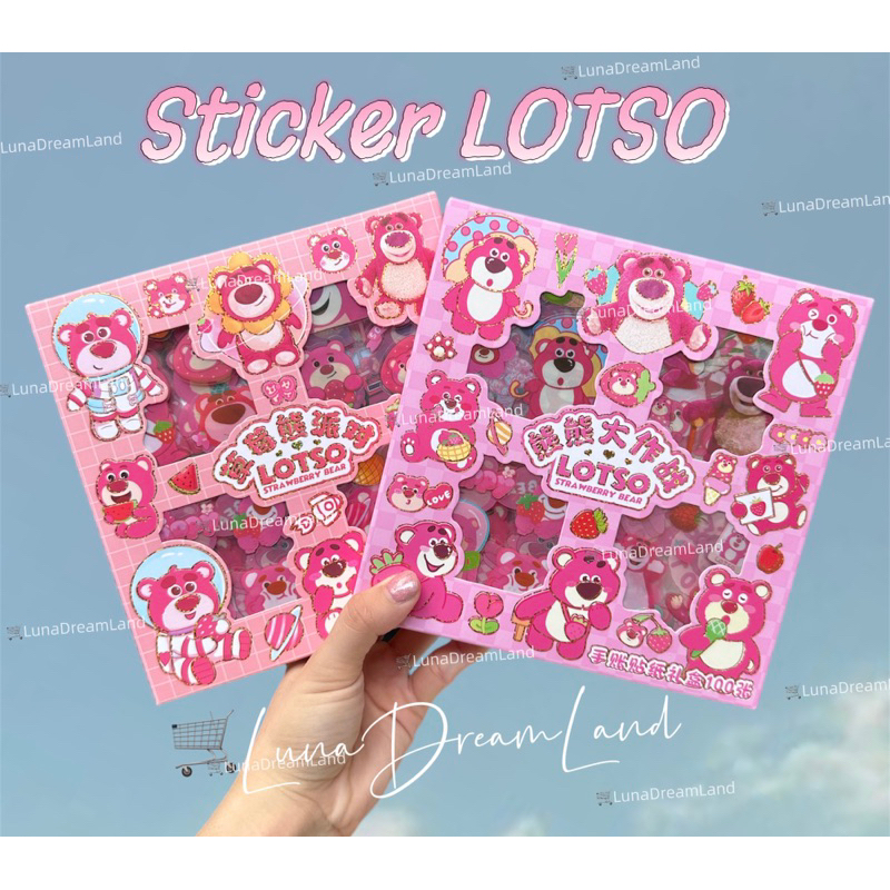 

Sticker LOTSO isi 100 Lembar Sticker Box Pvc anti air
