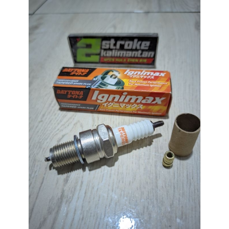 Busi daytona satria hiu satria lumba ninja r ninja rr