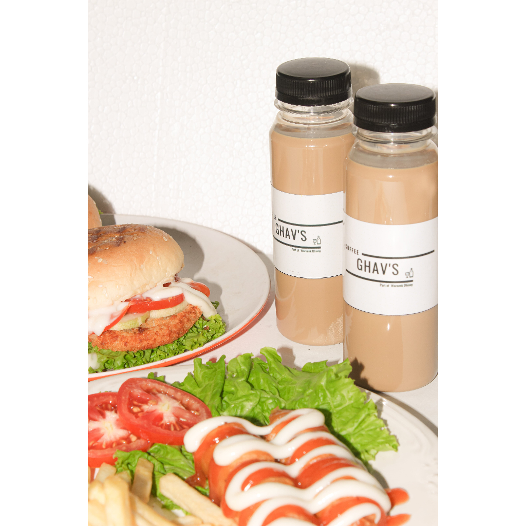 

PACKAGE Burger dan Kopi susu