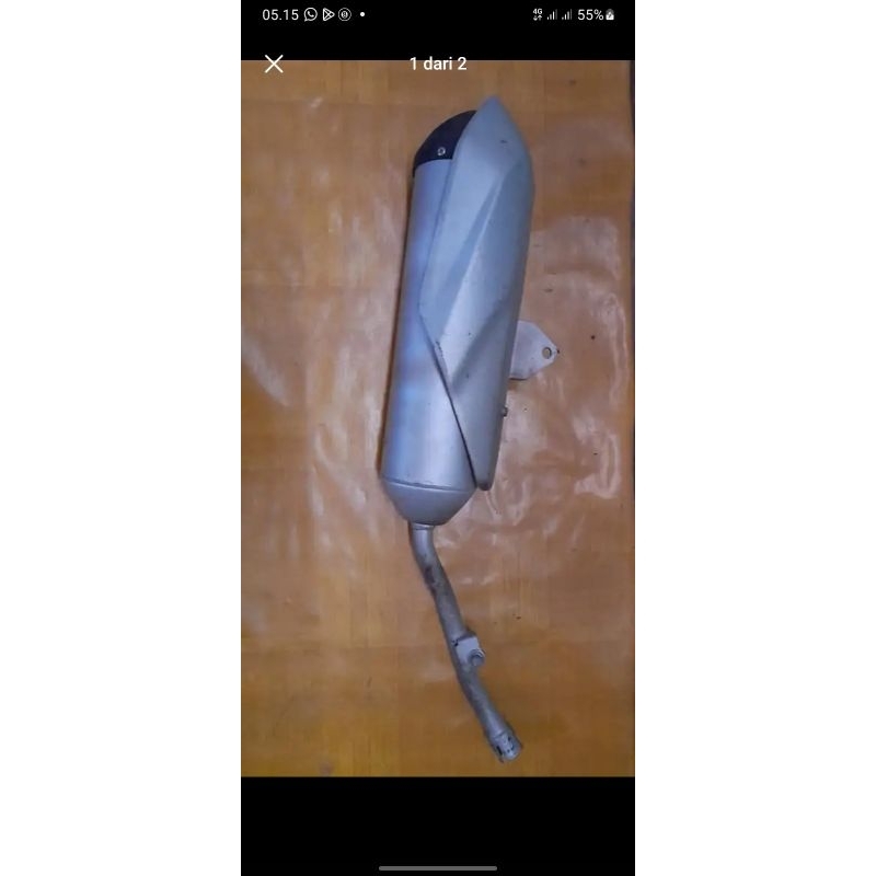 silincer knalpot ori klx bf 2019