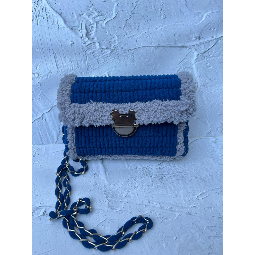 Tas Kanvas Plastik Selempang Wanita  Bada Bag 