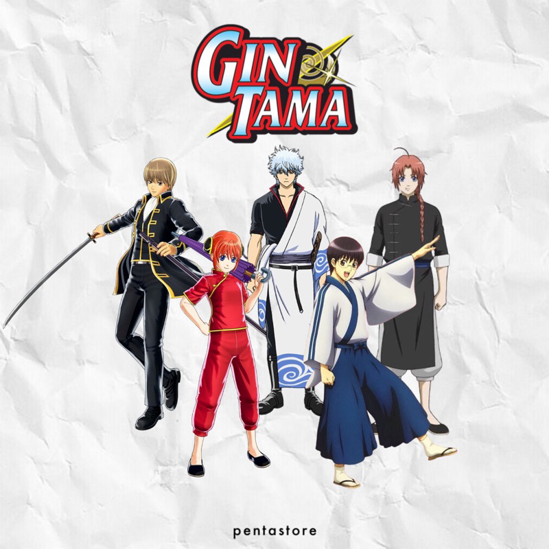 Gintama Cosplay Costume ⋆ Kagura Shinpachi Okita Sougo