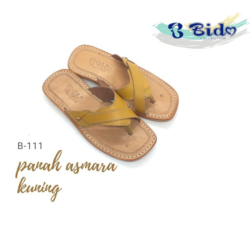 Termurah Sandal kulit Bido asli khas tasikmalaya model capit panah wanita