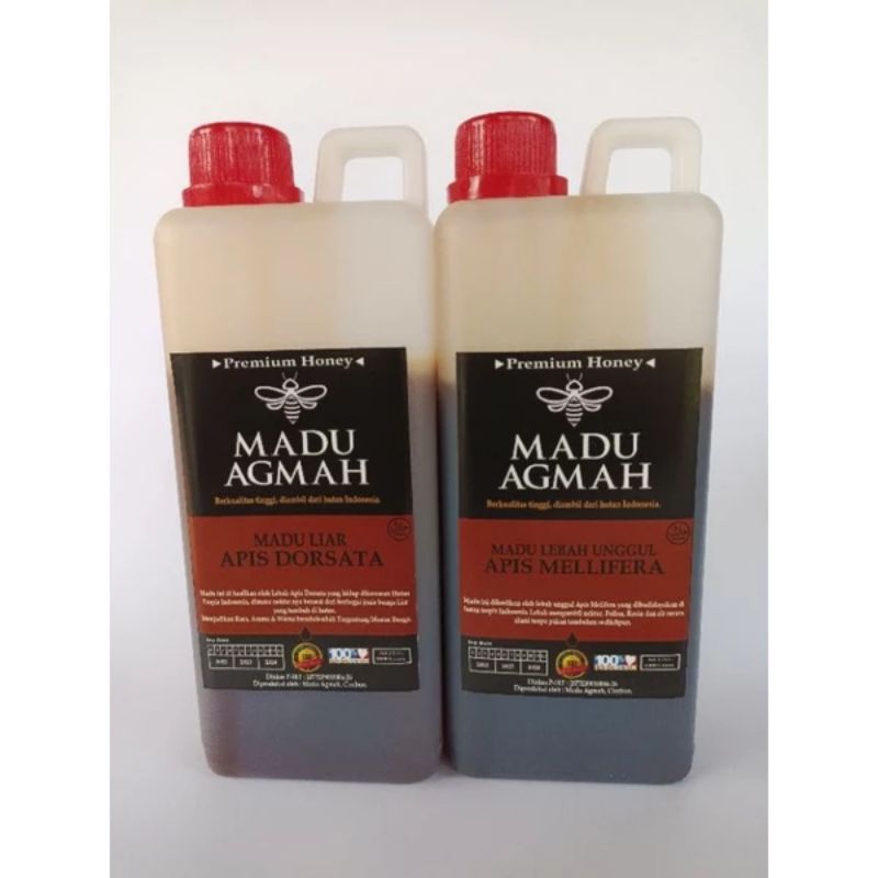 

Madu Hutan Liar Asli 100%/1KG/Madu Agmah