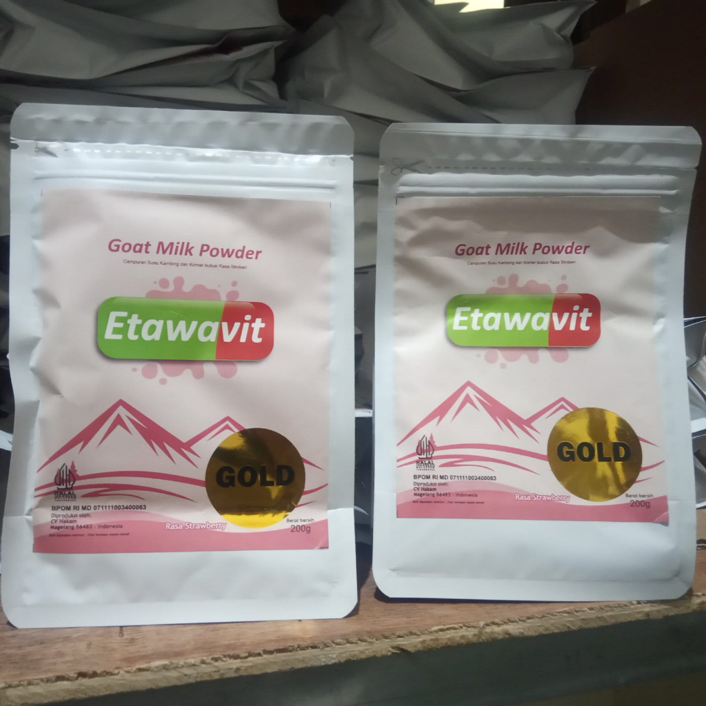 

Susu kambing ETAWAVIT rasa stroeri 200 gr