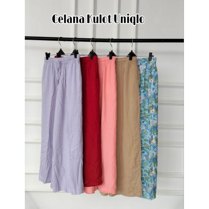 Celana Kulot Uniqlo Original