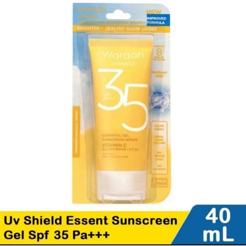 Wardah Sun screen Gel SPF 35 Original Sunblock Wajah