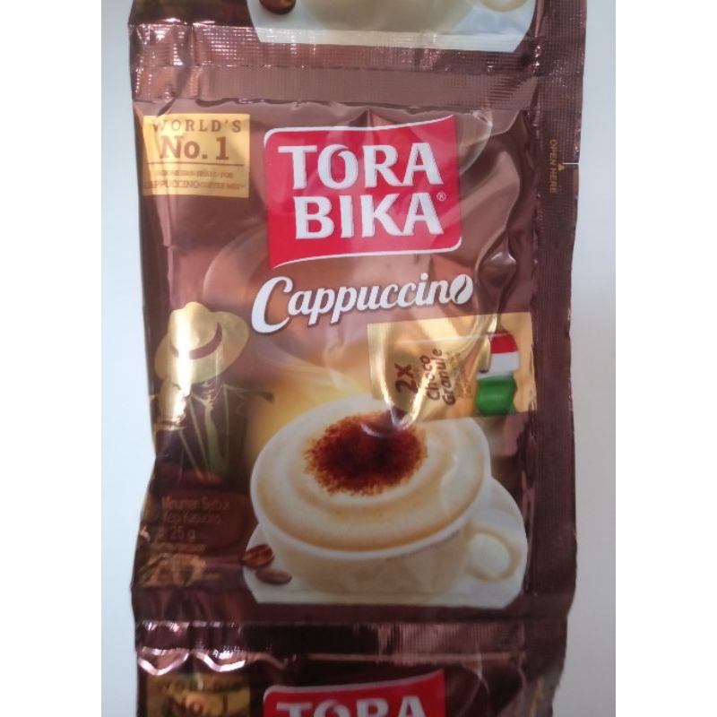 

kopi torabika cappucino 25gr renceng isi 10 sachet