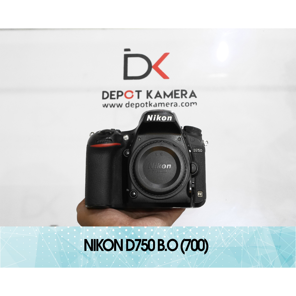 Second - Kamera Nikon D750 Body Only Kode 700