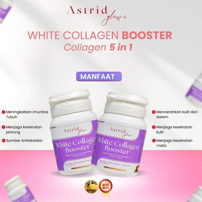 1 Paket (2 botol) White Collagen Booster